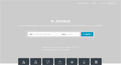 Desktop Screenshot of injamaica.com